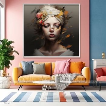 Tranh treo tường trang trí quán cà phê