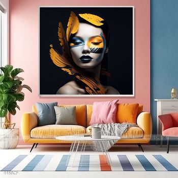 Tranh treo tường trang trí quán cà phê sang chảnh