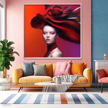 Tranh trang trí quán cafe, quán nước hiện đại