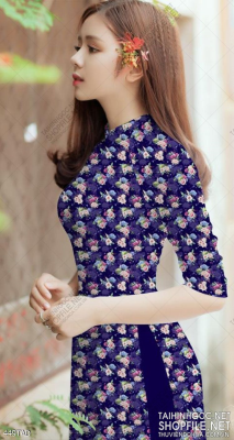 File tranh vải áo dài việt nam 449