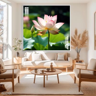 File tranh cá chép hoa sen mẫu mới nhất