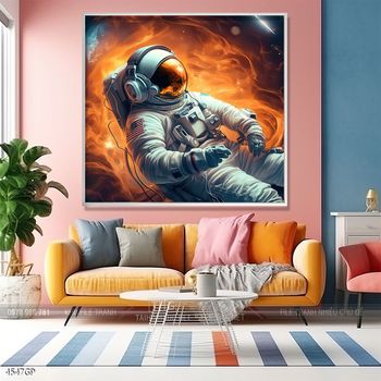 Tranh phi hành gia treo tường