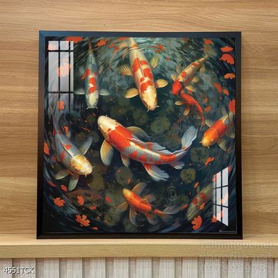 Tranh cá chép hoa sen đẹp mang nhiều ý nghĩa