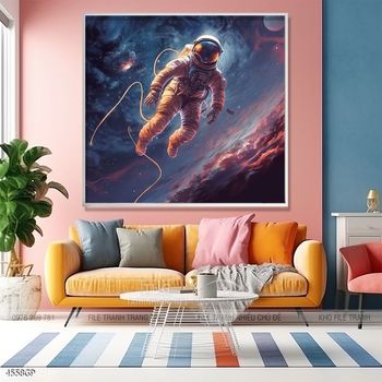 Tranh treo tường nghệ thuật phi hành gia