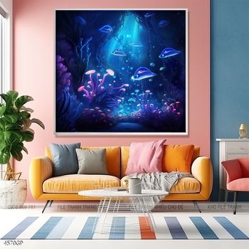 Tranh phi hành gia treo tường