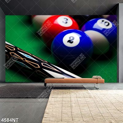 tranh billiard pool snooker bi a bi-a Tranh bida nghệ thuật in canvas chất lượng cao