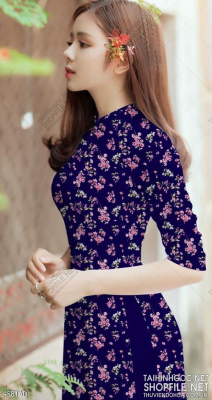 File tranh vải áo dài việt nam 458