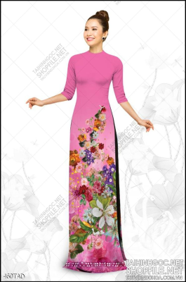 File tranh vải áo dài việt nam 460