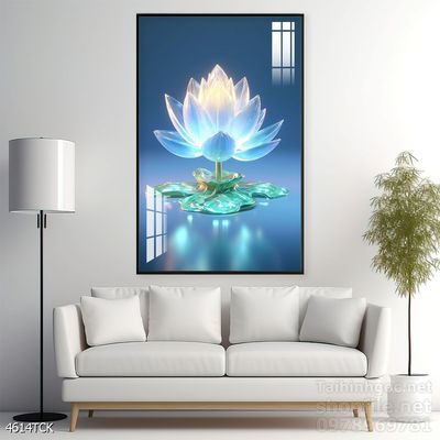 Tranh cá chép hoa sen