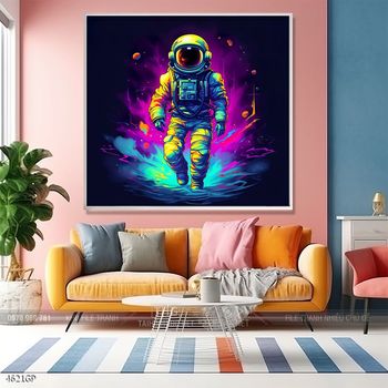 Tranh treo tường nghệ thuật phi hành gia