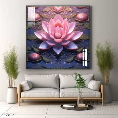 Tranh cá chép hoa sen