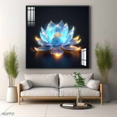 Tranh cá chép hoa sen cực đẹp