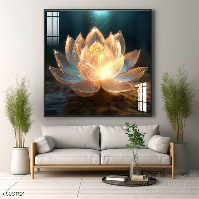 Tranh cá chép hoa sen