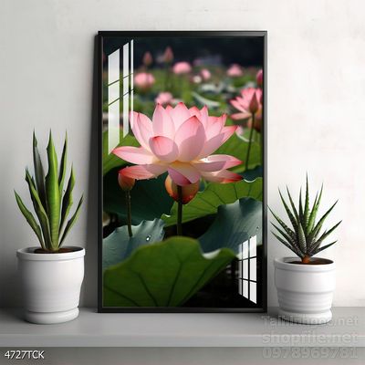 File tranh cá chép hoa sen mẫu mới nhất