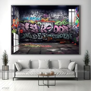 Tranh ly Cà Phê và hạt Cà Phê đẹp