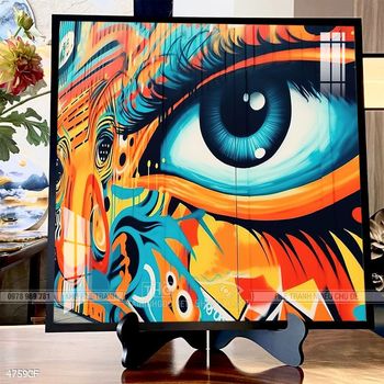 Tranh cà phê đẹp ấn tượng