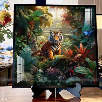 Tranh ly cafe trang trí quán coffee đẹp