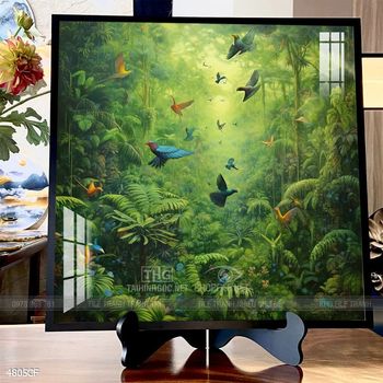 Tranh ly cafe trang trí quán coffee đẹp