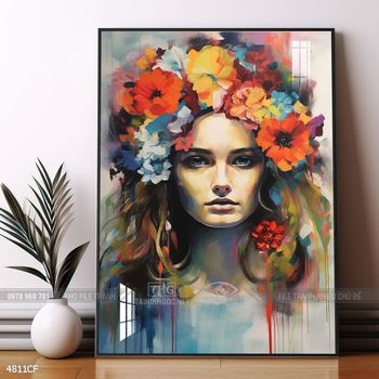 Tranh treo tường trang trí quán cà phê