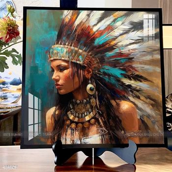 Tranh trang trí quán cafe, quán nước hiện đại