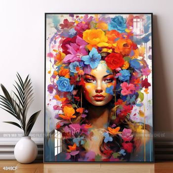 Tranh ly cafe trang trí quán coffee đẹp