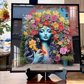 Tranh treo tường trang trí quán cà phê