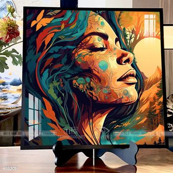 Tranh treo tường trang trí quán cà phê sang chảnh