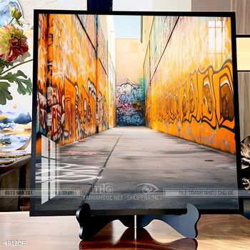 Tranh ly cafe trang trí quán coffee đẹp