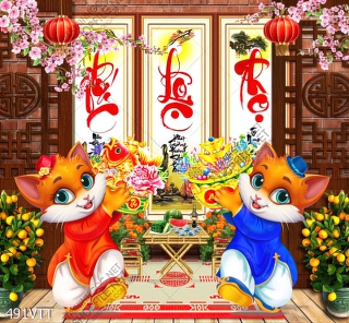 File In Tranh Phúc Lộc Thọ file psd File In Tranh Phúc Lộc Thọ file psd