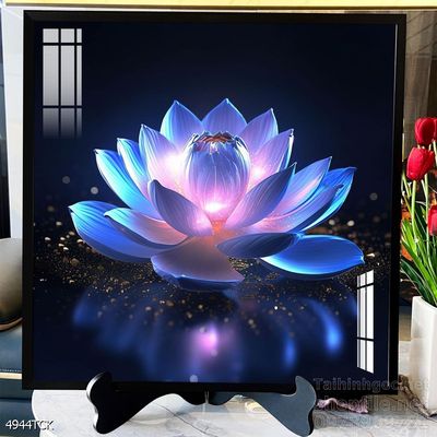 Tranh cá chép hoa sen treo tường mang nhiều ý nghĩa