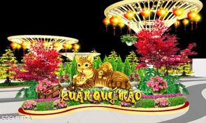 File tranh Psd xuân Quý Mão 2023