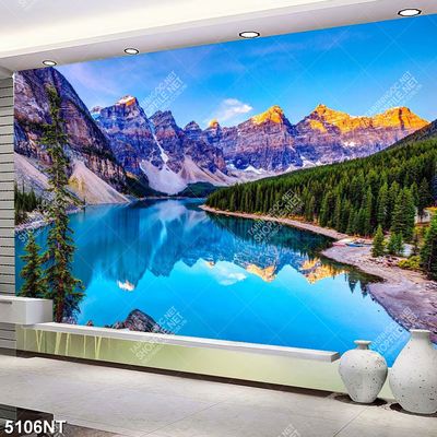 Tranh nghệ thuật sông núi hùng vĩ