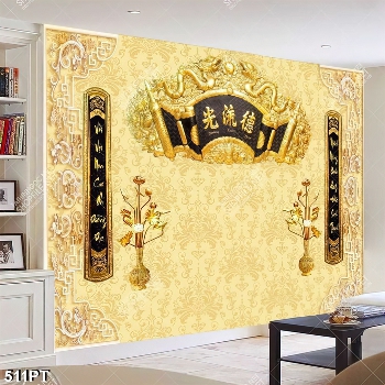 Tranh treo tường phòng thờ file gốc