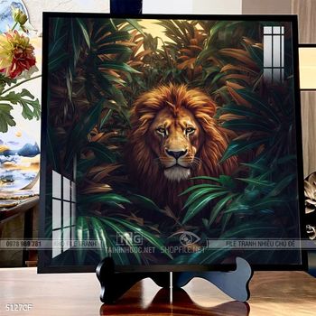 Tranh treo tường trang trí quán cà phê sang chảnh