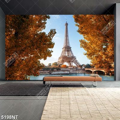 Tranh tháp eiffel nước Pháp