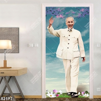 Tranh gắn tường chủ tịch nước HỒ CHÍ MINH