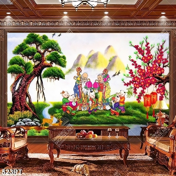 Tranh mừng thọ Ông Bà trang trí tường đẹp nhất