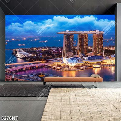 Tranh file gốc Marina Bay sands