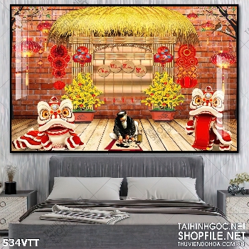 File In tranh Tết ông đồ năm mới File In tranh Tết ông đồ năm mới