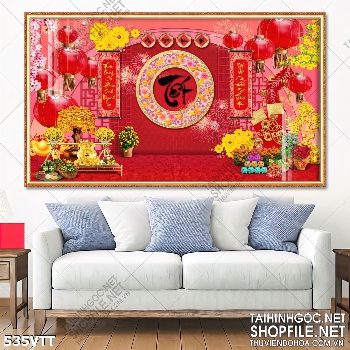 File In tranh Tết đón năm mới File In tranh Tết đón năm mới