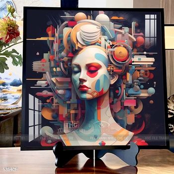 Tranh trang trí quán cafe, quán nước hiện đại