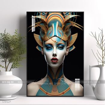 Tranh decor trang trí quán cafe nghệ thuật hiện đại