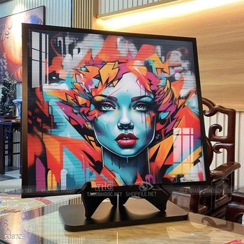 Tranh decor trang trí quán cà phê, trà sữa, trà chanh