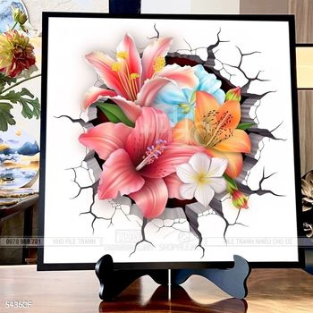 Tranh tách cà phê độc đáo