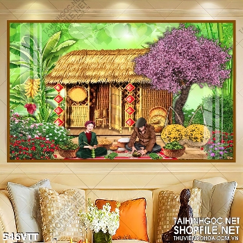 File In gói bánh chưng ngày Tết cổ truyền File In gói bánh chưng ngày Tết cổ truyền