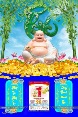 File Lịch Tết chữ Phúc mẫu mới nhất 2025