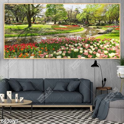 Tranh công viên đẹp