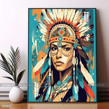 Tranh treo tường quán cafe, trà sữa đầy nghệ thuật