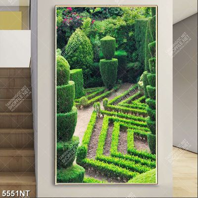 Tranh công viên xanh