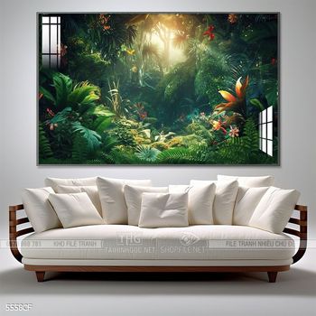 Tranh treo tường trang trí quán cà phê sang chảnh